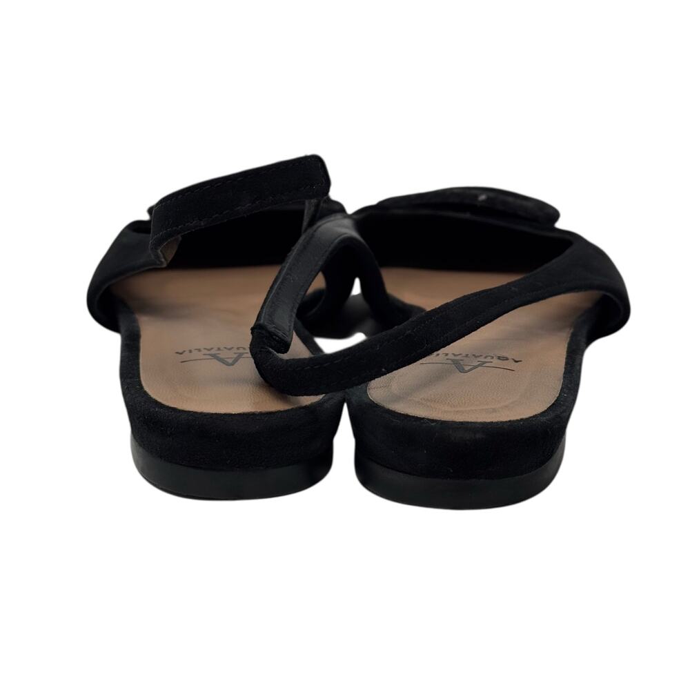 Aquatalia Women's Suede Pointed Toe Buckle Slingback Size 9 - Picture 7 of 9